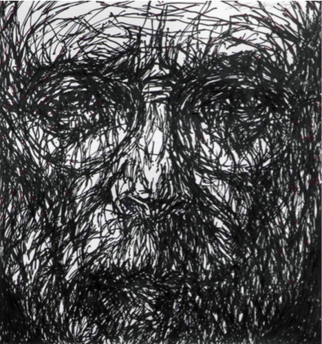 Arnold Mesches Self Portrait 9